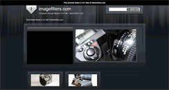Desktop Screenshot of imagefilters.com